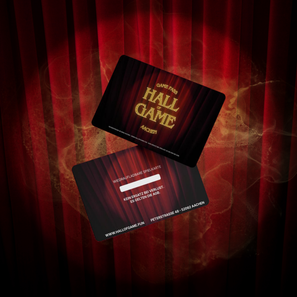 Hall of Game Gutschein für Spielspaß in Aachen
